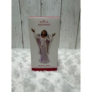 Hallmark Keepsake Beautiful Angel Christmas Ornament Artist Crafted w/ Box